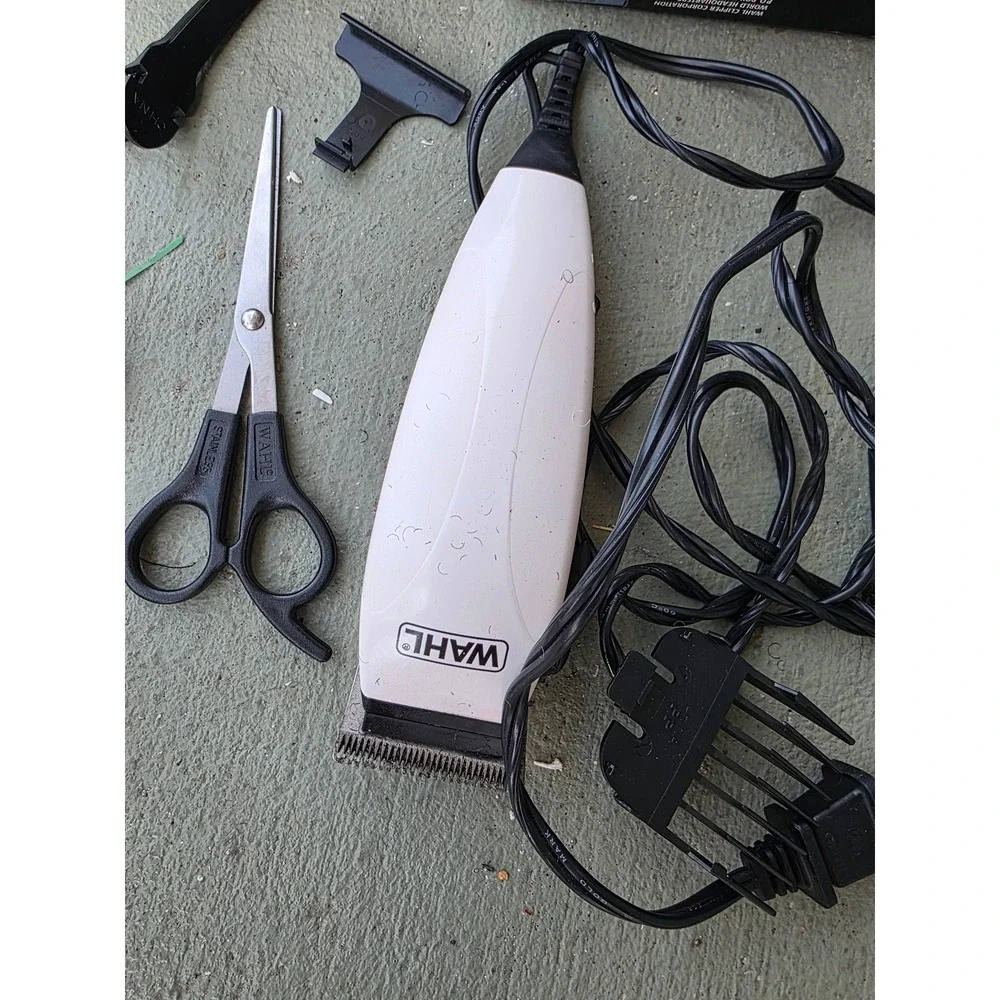 Wahl 20 Piece Haircutting Kit Model NAC Corded Clipper Set with‎ Storage Case Z1